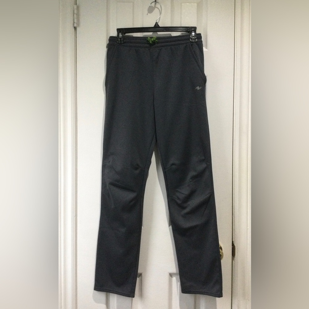 Athletic Works Fleece Drawstring Charcoal Joggers